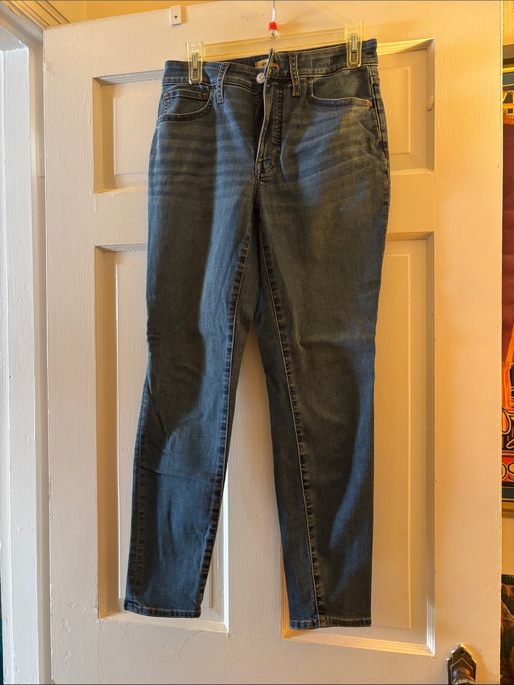 Madewell Curvy Roadtripper High-Rise Women's Skinny Jeans - Dark Blue